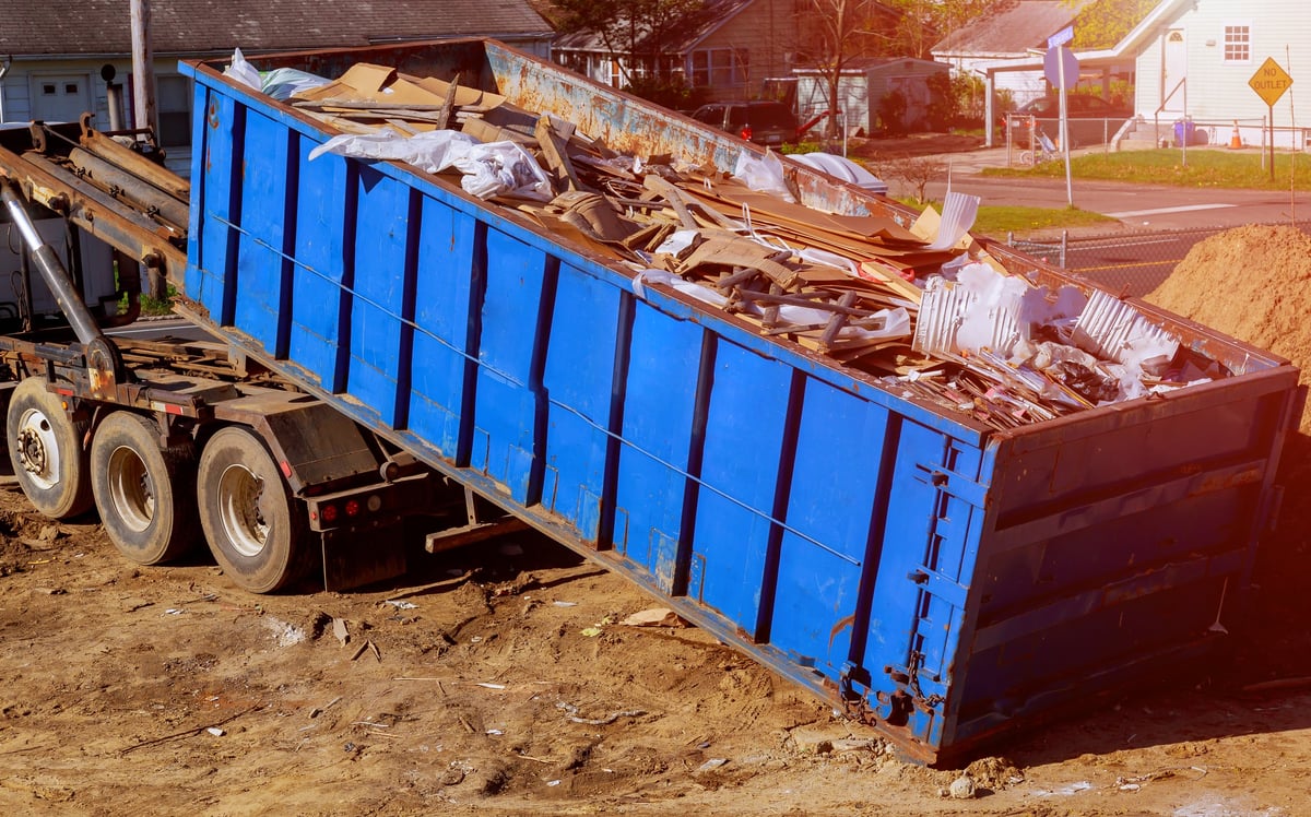 Construction Debris service by Redline Junk Removal